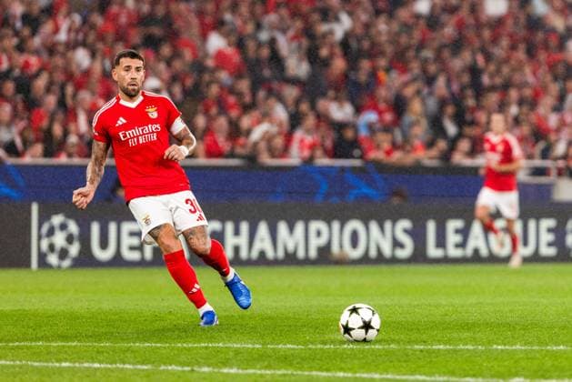 October 2, 2024, Lisbon, Portugal: Nicolas Otamendi of SL Benfica seen in action during the UEFA Champions League football match between SL Benfica and Atletico Madrid at Estadio da Luz Stadium. Lisbon Portugal - ZUMAs197 20241002_aaa_s197_200 Copyright: xHugoxAmaralx