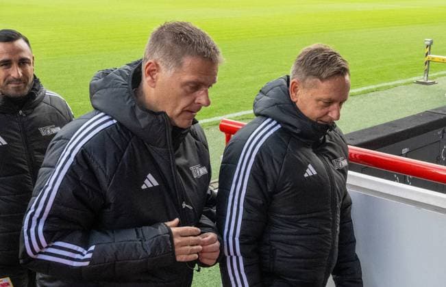 Football, Men, Season 2024 2025, 1 Bundesliga, 1 FC Union Berlin, Annual General Meeting at Stadion An der Alten Försterei, f l Co Coach Babak Keyhanfar 1 FC Union Berlin , Chief Scout Oliver Ruhnert 1 FC Union Berlin , Managing Director Sport Horst Heldt 1 FC Union Berlin , 03 10 2024, Copyright: xMatthiasxKochx