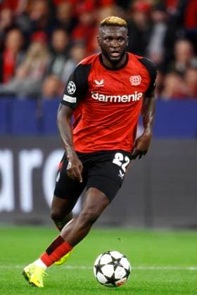Leverkusen, Germany, UEFA Champions League, Matchday 2, Bayer 04 Leverkusen AC Milan 1 0 01 10 2024 at the Bay Arena in Leverkusen Victor BONIFACE LEV