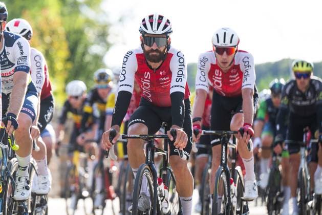Münsterland Giro 2024, 03 10 2024 Simon Geschke GER, Team Cofidis , Sparkassen Münsterland Giro, Münster GER , 03 10 2024 Copyright: xBEAUTIFULxSPORTS Hilgerx