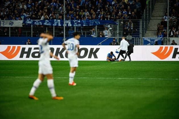 SINSHEIM, GERMANY - 3 OCTOBER, 2024: The UEFA Champions League match between FC Shakhtar Donetsk vs Atalanta BC Bergamo at Pre Zero (Rhein Neckar) Arena  Copyright: xVItaliixKliuievx