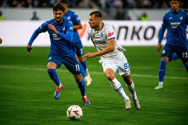 SINSHEIM, GERMANY - 3 OCTOBER, 2024: The UEFA Champions League match between FC Shakhtar Donetsk vs Atalanta BC Bergamo at Pre Zero (Rhein Neckar) Arena  Copyright: xVItaliixKliuievx