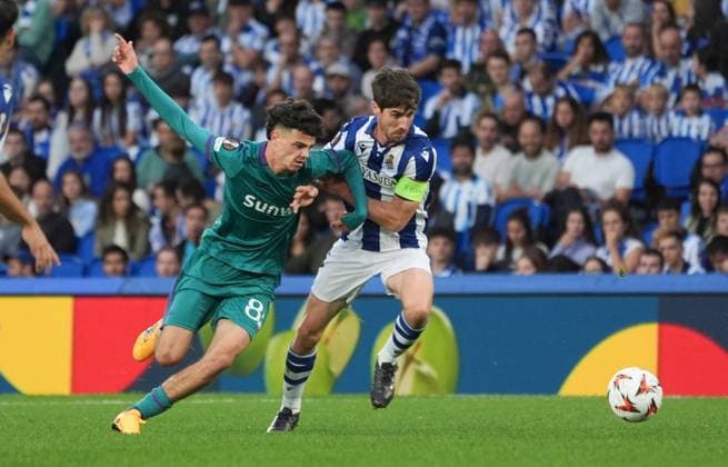 Football, EL, Real Sociedad San Sebastian - RSC Anderlecht