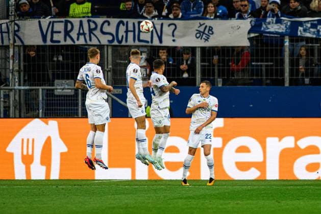 SINSHEIM, GERMANY - 3 OCTOBER, 2024: The UEFA Champions League match between FC Shakhtar Donetsk vs Atalanta BC Bergamo at Pre Zero (Rhein Neckar) Arena  Copyright: xVItaliixKliuievx