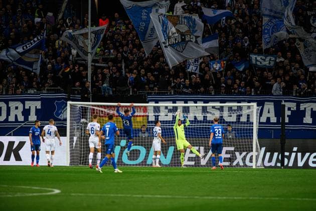 SINSHEIM, GERMANY - 3 OCTOBER, 2024: The UEFA Champions League match between FC Shakhtar Donetsk vs Atalanta BC Bergamo at Pre Zero (Rhein Neckar) Arena  Copyright: xVItaliixKliuievx
