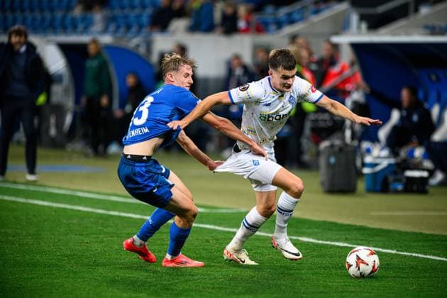 Sport Bilder des Tages SINSHEIM, GERMANY - 3 OCTOBER, 2024: The UEFA Champions League match between FC Shakhtar Donetsk vs Atalanta BC Bergamo at Pre Zero (Rhein Neckar) Arena  Copyright: xVItaliixKliuievx