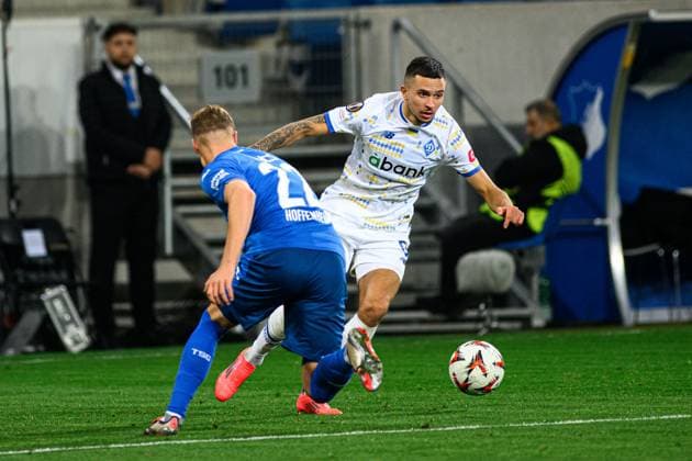 SINSHEIM, GERMANY - 3 OCTOBER, 2024: The UEFA Champions League match between FC Shakhtar Donetsk vs Atalanta BC Bergamo at Pre Zero (Rhein Neckar) Arena  Copyright: xVItaliixKliuievx