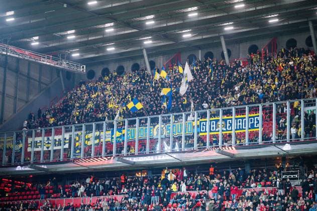 03 10 2024 Football, 2024 2025, Europa League, Matchday 2, FC Twente Enschede Fenerbahce Istanbul Fans Fenerbahce