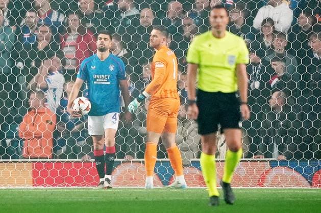 Football, EL, Glasgow Rangers - Olympique Lyon