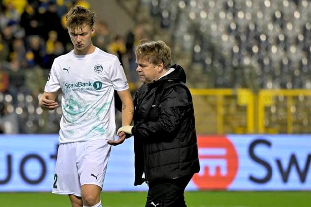 Royale Union Saint-Gilloise v FK Bodo Glimt - UEFA Europa League BRUSSELS, BELGIUM - OCTOBER 03 : injury of ;b2: during the UEFA Europa League phase matchday 2 match between Royale Union Saint-Gilloise and FK Bodo Glimt on October 3, 2024 in Brussels, Belgium, 03 10 2024 Brussels Belgium  Copyright: xSesx