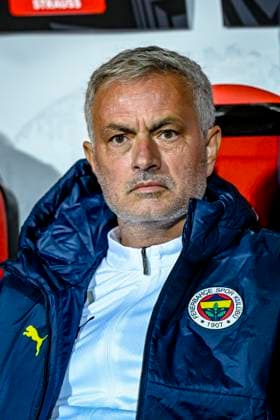 Fenerbahce trainer Jose Mourinho, during the match Twente Fenerbahce at the Grolsch Veste for the UEFA Europa League League phase Matchday 2 season 2024 2025 in ENSCHEDE, Netherlands on 3 october 2024, photo by Stefan Koops EYE4images DeFodi Images Defodi 746 192538 Defodi-746