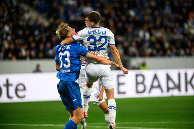 SINSHEIM, GERMANY - 3 OCTOBER, 2024: The UEFA Europa League match between TSG Hoffenheim vs FC Dynamo Kyiv at Pre Zero (Rhein Neckar) Arena  Copyright: xVItaliixKliuievx