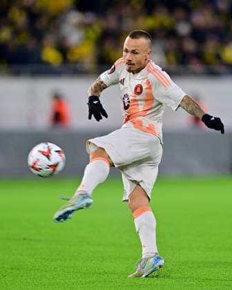 BORAS, SWEDEN 20241003 Romas Angelino during the UEFA Europa League soccer match between IF Elfsborg and AS Roma at Boras Arena in Boras, Sweden, on Oct 3, 2024 BORAS SWEDEN x9200x  Copyright: xBjörnxLarssonxRosvall TTx SWEDEN SOCCER EUROPA LEAGUE ELFSBORG-ROMA