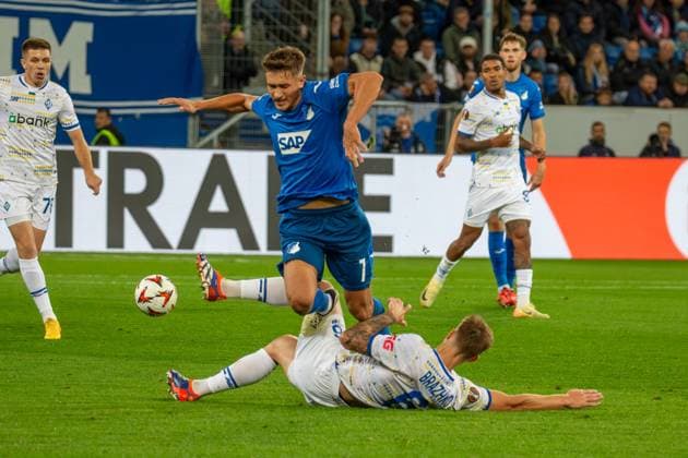 Soccer UEFA Europa League, Season 2024 25, Matchday 2 TSG Hoffenheim vs Dynamo Kiev Copyright: xUdoxHerrmannx