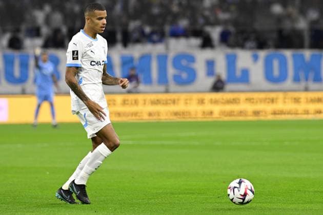 L Olympique de Marseille reçoit l Angers Sporting Club de l Ouest dans le cadre de sixième journée de Ligue 1 McDonald s à l Orange Vélodrome, le 04 octobre 2024. Mason Greenwood (OM) FOOTBALL : Olympique de Marseille VS Angers SCO - Ligue 1 - 04 10 2024 WilliamCannarella Panoramic 