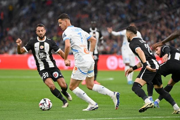 Olympique de Marseille v Angers SCO - Ligue 1 McDonald s 2024 2025 07 Valentin CARBONI (om) during the Ligue 1 McDonald s match between Marseille and Angers at Orange Velodrome on October 4, 2024 in Marseille, France. Marseille France  Copyright: xFEPx 776218675