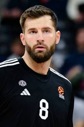 LEON KRATZER ( 8 - Paris Basket ) headshot during the Euroleague match between Paris Basketball and Crvena Zvezda Meridianbet Belgrade at Adidas Arena on October 04, 2024 in Paris, France. ( Photo by federico pestellini panoramic ) - BASKET : Paris Basket vs Etoile Rouge Belgrade - Euroleague - 04 10 2024 FedericoPestellini Panoramic 