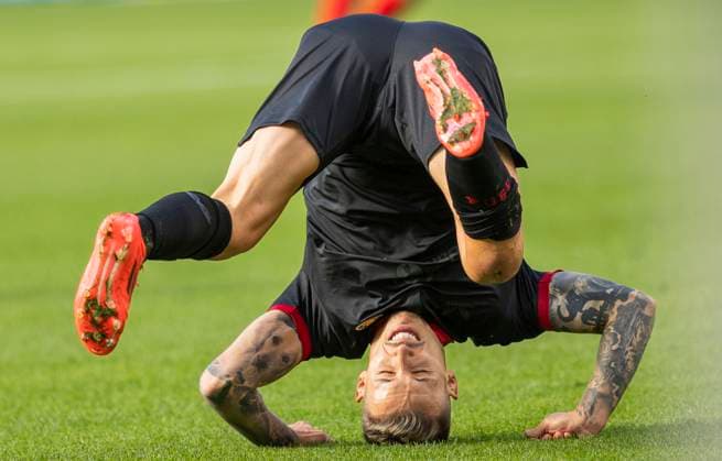 Leverkusen, Germany 05th Oct 2024 Alejandro Grimaldo LEV Bayer Leverkusen Holstein Kiel 05 10 2024