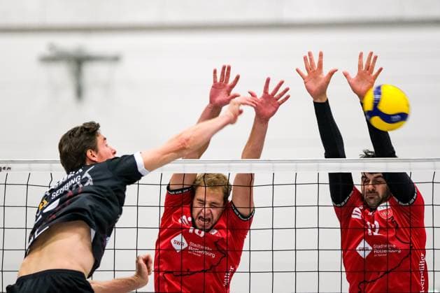 Volleyball, 2nd BL, SSG Langen - TV Rottenburg