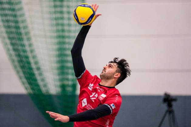 Yannick Menke TV Rottenburg, 12 on the ball, GER, SSG Langen vs TV Rottenburg, Volleyball, Men, 2 Bundesliga Sued, Season 2024 2025, 05 10 2024 GER, SSG Langen vs TV Rottenburg, Volleyball, Men, 2 Bundesliga Sued, Season 24 25, 05 10 2024 Langen Copyright: xEibner-Pressefoto FlorianxWieganx EP_FWD