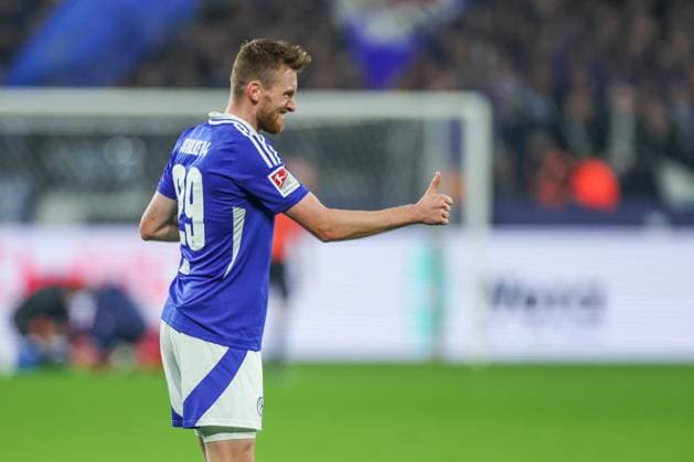 05 10 2024, Football, Season 2024 2025, 2 Bundesliga, Matchday 8, FC Schalke 04 Hertha BSC, Tobias Mohr FC Schalke 04 Gelsenkirchen Veltins Arena NRW Germany xRHR PHOTO TRx Copyright: TimxRehbein RHR-FOTOx RHR-FOTO TR