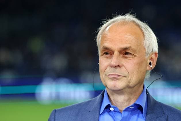 Olaf Thon former footballer at the match of the 2 BL season 2024 25 FC Schalke 04 Hertha BSC Copyright Thomas Pakusch