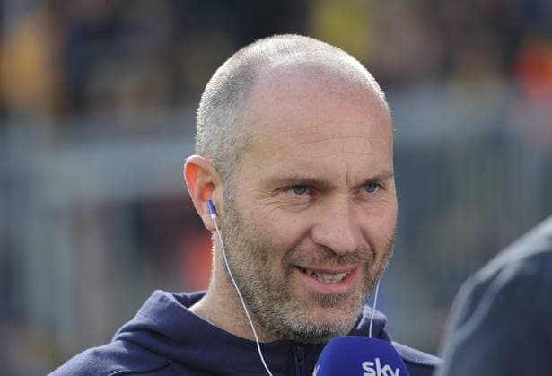 Head Coach Daniel Scherning Eintracht Braunschweig Football, Men, Season 2024 2025 2 BL, Eintracht Stadion, Eintracht Braunschweig vs Hannover 96, Lower Saxony derby DFL REGULATIONS PROHIBIT ANY USE OF PHOTOGRAPHS AS IMAGE SEQUENCES AND OR QUASI VIDEO