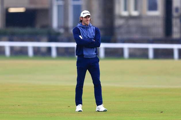 6th October 2024; The Old Course at St Andrews, Fife, Scotland; Alfred Dunhill Links Golf Championship, Final Round; Welsh former footballer Gareth Bale on the fairway of the first hole of the Old Course, St Andrews, during the final round of the Dunhill Links Championship  ActionPlus12700827 DavidxYoung