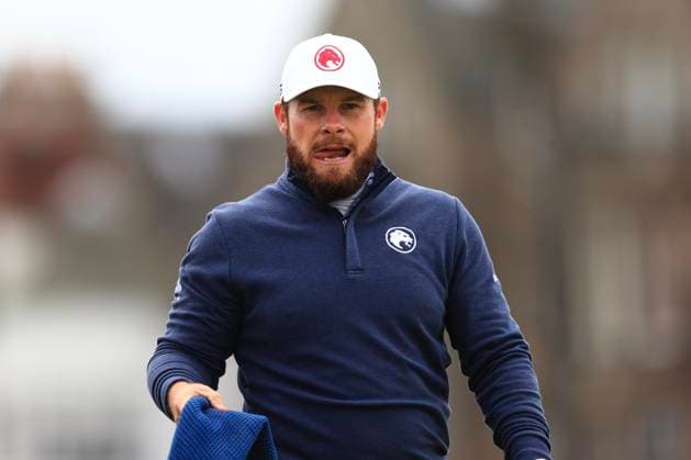 6th October 2024; The Old Course at St Andrews, Fife, Scotland; Alfred Dunhill Links Golf Championship, Final Round; Tyrrell Hatton of England walks off the second tee of the Old Course, St Andrews, during the final round of the Dunhill Links Championship  ActionPlus12700848 DavidxYoung