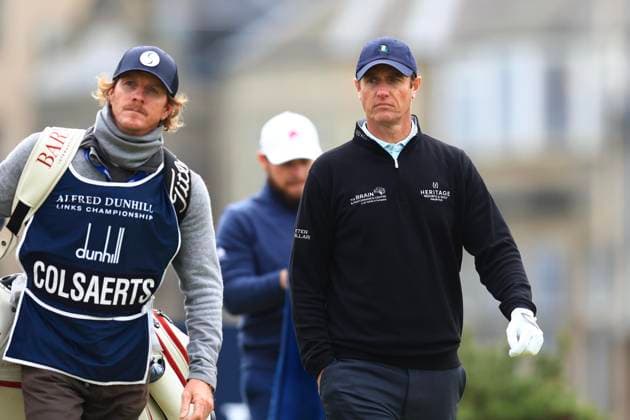 6th October 2024; The Old Course at St Andrews, Fife, Scotland; Alfred Dunhill Links Golf Championship, Final Round; Nicolas Colsaerts of Belgium walks off the second tee of the Old Course, St Andrews, during the final round of the Dunhill Links Championship  ActionPlus12700934 DavidxYoung