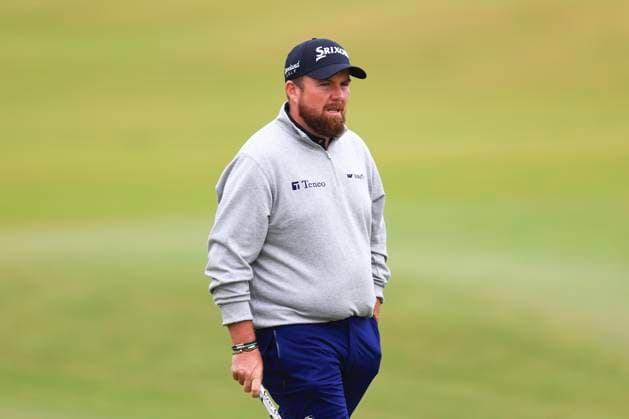 6th October 2024; The Old Course at St Andrews, Fife, Scotland; Alfred Dunhill Links Golf Championship, Final Round; Shane Lowry of Ireland on the 18th green of the Old Course, St Andrews, during the final round of the Dunhill Links Championship  ActionPlus12700945 DavidxYoung