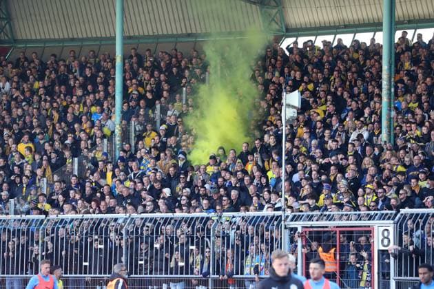 Braunschweig vs Hannover, 2 BL Braunschweig, 06 10 2024, FOOTBALL Eintracht Braunschweig vs Hannover 96, 2 BL, Season 2024 25 Eintracht Braunschweig Fans Braunschweig
