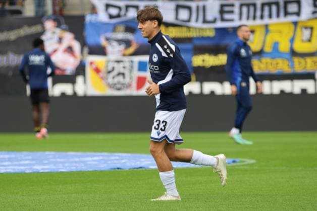 06 10 2024, Football, Men, 3 League, Season 2024 2025, 1 FC Saarbrücken DSC Arminia Bielefeld, Max Lippert DSC Arminia Bielefeld Saarbrücken Ludwigsparkstadion Saarland Germany EN Copyright: xSebastianxBachx
