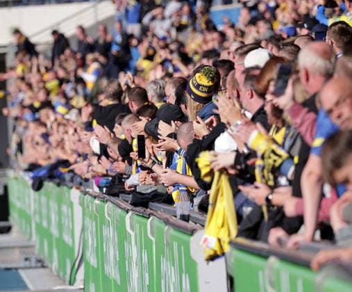 Eintrachtfans Football, Men, Season 2024 2025 2 BL, Eintracht Stadion, Eintracht Braunschweig vs Hannover 96, Lower Saxony derby, 2 0 DFL REGULATIONS PROHIBIT ANY USE OF PHOTOGRAPHS AS IMAGE SEQUENCES AND OR QUASI VIDEO