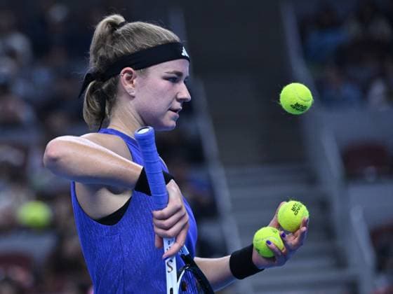 Tennis, WTA tournament in Beijing