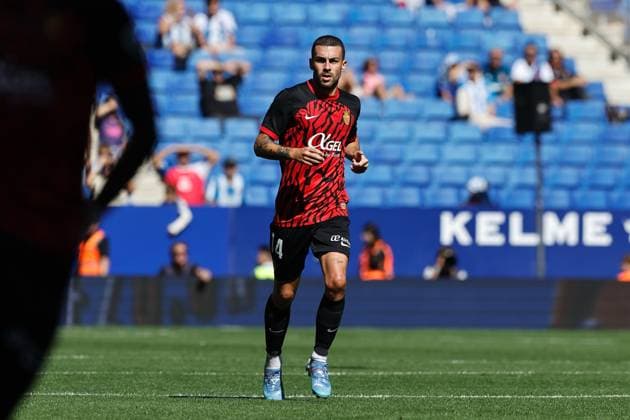 Dani Rodriguez (Mallorca), OCTOBER 5, 2024 - Football Soccer : Spanish LaLiga EA Sports match between RCD Espanyol de Barcelona 2-1 RCD Mallorca at the Stage Front Stadium in Barcelona, Spain. Noxthirdxpartyxsales  (269082348)