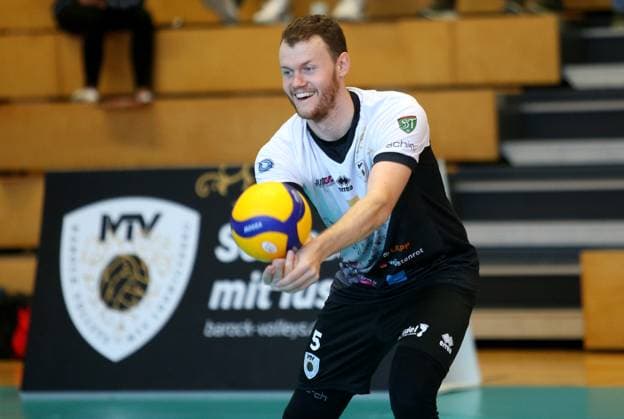 BAU 06 10 2024 Ludwigsburg Volleyball Barock Volleys MTV Ludwigsburg vs Ceratonia Volleys Eltmann, Steffen Haußmann LB