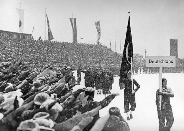 Olympia, History, Olympic Winter Games 1936 in Garmisch-Partenkirchen