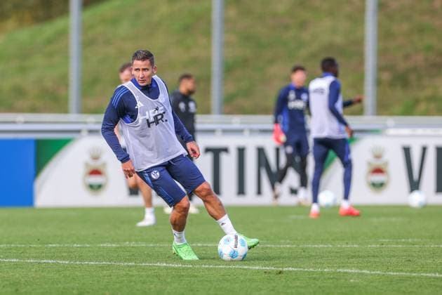 07 10 2024, Football, Season 2024 2025, 2 Bundesliga, Training FC Schalke 04, Paul Seguin FC Schalke 04 Gelsenkirchen NRW Germany xRHR FOTOx Copyright: RHR-FOTOx RHR-FOTO