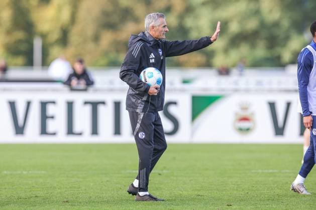 07 10 2024, Football, Season 2024 2025, 2 Bundesliga, Training FC Schalke 04, Head Coach Kees van Wonderen FC Schalke 04 Gelsenkirchen NRW Germany xRHR FOTOx Copyright: RHR-FOTOx RHR-FOTO