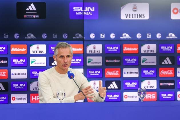 07 10 2024, Football, Season 2024 2025, 2 Bundesliga, Introduction of head coach Kees van Wonderen FC Schalke 04 , Head coach Kees van Wonderen FC Schalke 04 Gelsenkirchen NRW Germany xRHR FOTOx Copyright: RHR-FOTOx RHR-FOTO