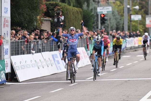 07-10-2024 Coppa Bernocchi; 2024, Alpecin - Deceuninck; 2024, Decathlon - Ag2r La Mondiale; Van Tricht, Stan; Baudin, Alex; Legnano; 