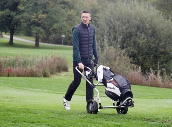 07 10 24 VfB Stuttgart Golf Cup 2024 Germany, Marhördt, 07 10 2024, Football, Bundesliga, VfB Stuttgart Golf Cup 2024 Christian Gentner