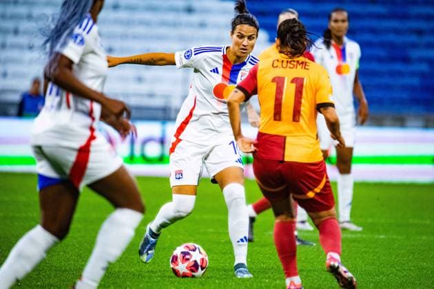 Dzsenifer Marozsan (OL) FOOTBALL : Olympique Lyonnais vs Galatasaray - UEFA Women?s Champions League - Journée 1 - 08 10 2024 BaptisteAutissier Panoramic 