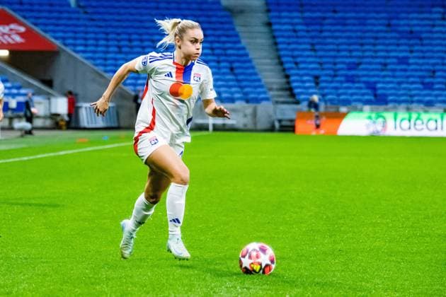 Ellie Carpenter (OL) FOOTBALL : Olympique Lyonnais vs Galatasaray - UEFA Women?s Champions League - Journée 1 - 08 10 2024 BaptisteAutissier Panoramic 