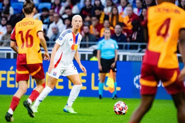 Janice Cayman (OL) FOOTBALL : Olympique Lyonnais vs Galatasaray - UEFA Women?s Champions League - Journée 1 - 08 10 2024 BaptisteAutissier Panoramic 