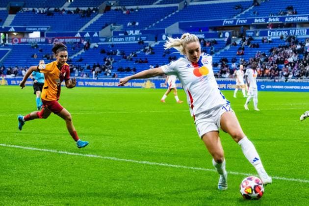 Ellie Carpenter (OL) FOOTBALL : Olympique Lyonnais vs Galatasaray - UEFA Women?s Champions League - Journée 1 - 08 10 2024 BaptisteAutissier Panoramic 
