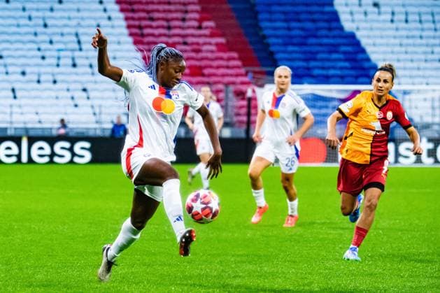 Kadidiatou Diani (OL) FOOTBALL : Olympique Lyonnais vs Galatasaray - UEFA Women?s Champions League - Journée 1 - 08 10 2024 BaptisteAutissier Panoramic 