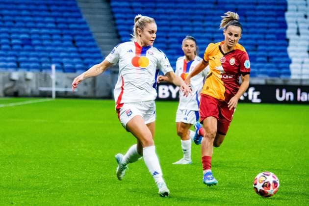 Football, Women, CL, Olympique Lyon - Galatasaray Istanbul