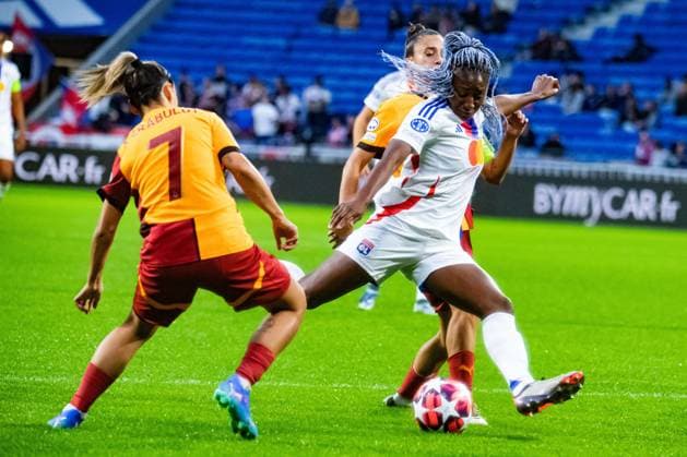 Kadidiatou Diani (OL) FOOTBALL : Olympique Lyonnais vs Galatasaray - UEFA Women?s Champions League - Journée 1 - 08 10 2024 BaptisteAutissier Panoramic 